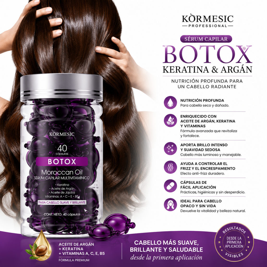 Cápsulas Capilares Botox Keratina Velenne™