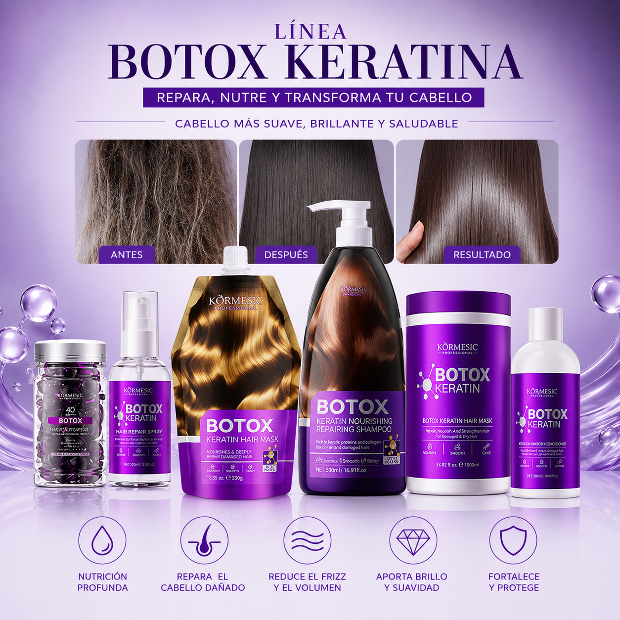 Kit Completo Botox Keratina Velenne™