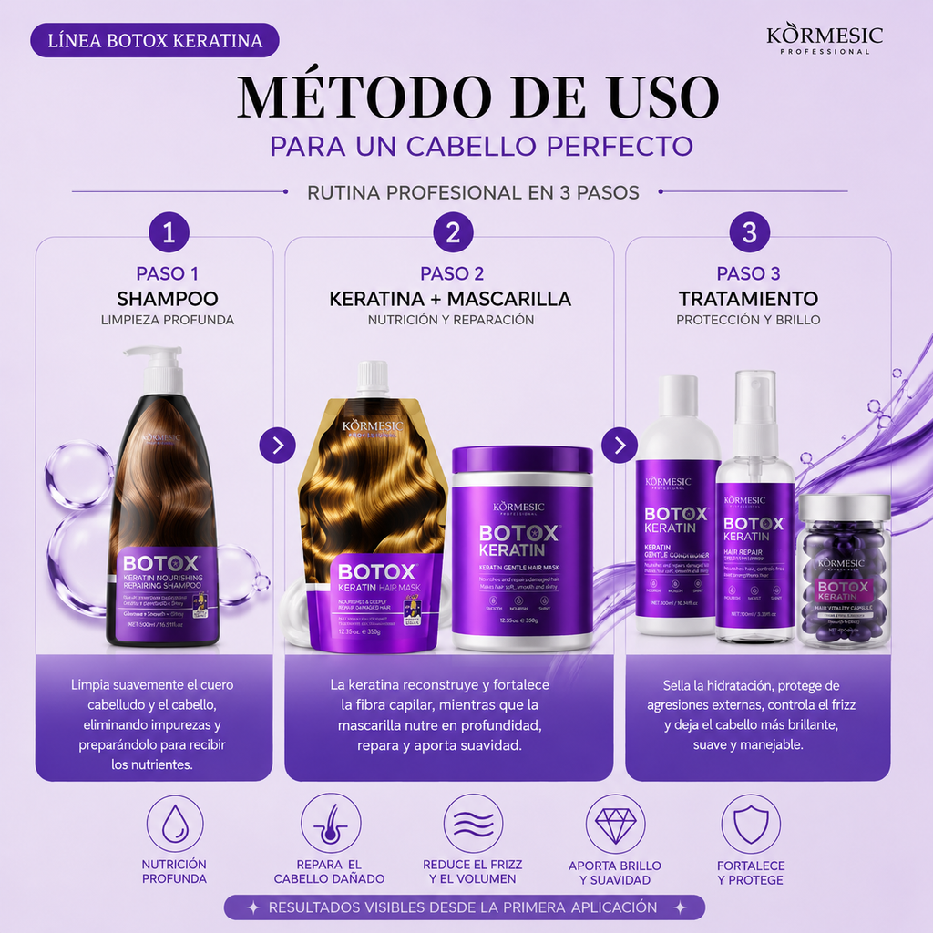 Kit Completo Botox Keratina Velenne™