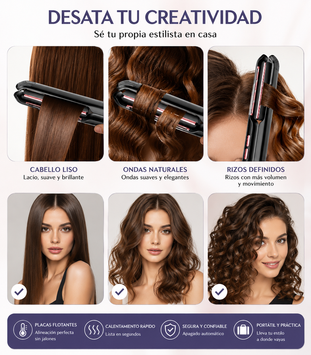 Plancha Profesional Antifrizz
